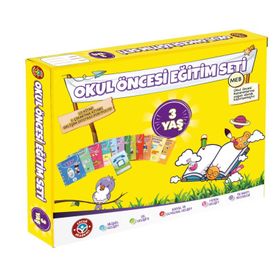 Kitap Okul Öncesi Eğitim Seti - 3 Yaş Çocuk Akademi Yayınları