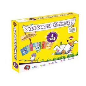 Kitap Okul Öncesi Eğitim Seti - 3 Yaş Çocuk Akademi Yayınları