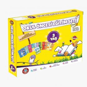 Kitap Okul Öncesi Eğitim Seti - 3 Yaş Çocuk Akademi Yayınları