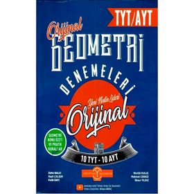 Kitap Orijinal Yayınları Tyt Ayt Geometri Denemeleri