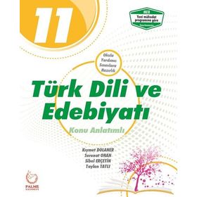Kitap Palme Yayınları 11.Sınıf Türk Dili ve Edebiyatı Konu Anlatımlı Kitap