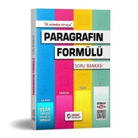 Kitap Paragrafın Formülü Soru Bankası