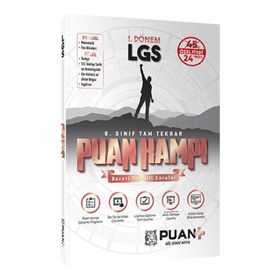 Kitap Puan Yayınları 8. Sınıf 1. Dönem LGS Tam Tekrar Puan Kampı