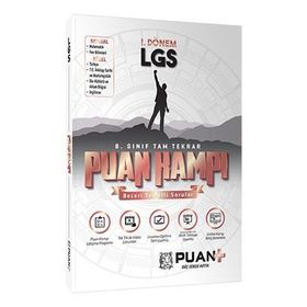 Kitap Puan Yayınları 8. Sınıf 1. Dönem LGS Tam Tekrar Puan Kampı