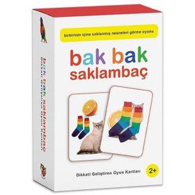 Kitap Saklambaç Dikkati Geliştiren Oyun Kartları Uçan Fil Yayınları