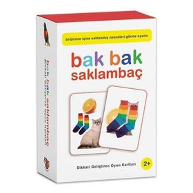 Kitap Saklambaç Dikkati Geliştiren Oyun Kartları Uçan Fil Yayınları