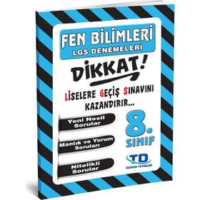 Kitap Tandem 8. Sınıf Fen Bilimleri LGS Deneme