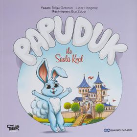 Kitap Tekir Kitap Papuduk ile Süslü Kral