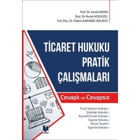 Kitap Ticaret Hukuku Pratik Çalışmaları