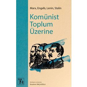 Kitap Töz Yayınları Komünist Toplum Üzerine
