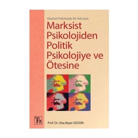 Kitap Töz Yayınları Marksist Psikolojiden Politik Psikolojiye ve Ötesine