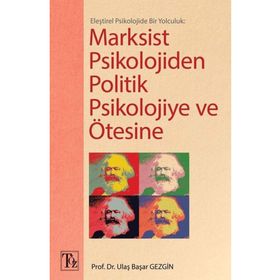 Kitap Töz Yayınları Marksist Psikolojiden Politik Psikolojiye ve Ötesine