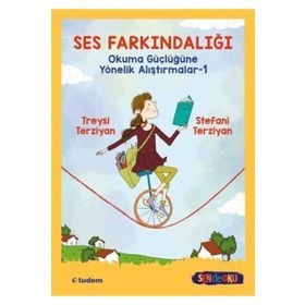 Kitap Tudem Yayınları Ses Farkındalığı - Okuma Güçlüğüne Yönelik Alıştırmalar-1
