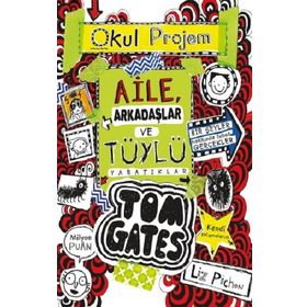 Kitap Tudem Yayınları Tom Gates - 12 Aile, Arkadaşlar ve Tüylü Yaratıklar