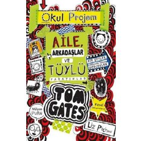 Kitap Tudem Yayınları Tom Gates - 12 Aile, Arkadaşlar ve Tüylü Yaratıklar
