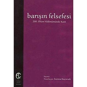 Kitap Türkiye Felsefe Kurumu Barışın Felsefesi