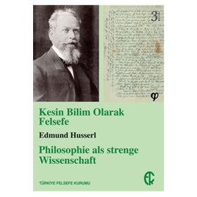 Kitap Türkiye Felsefe Kurumu Kesin Bilim Olarak Felsefe