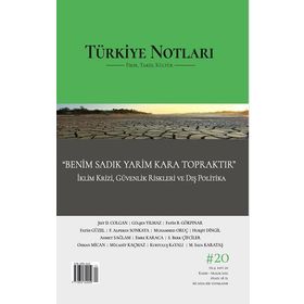 Kitap Türkiye Notları Yayınevi Türkiye Notları Dergisi 20. Sayı Benim Sadık Yarim Kara Topraktır