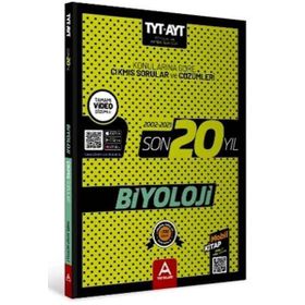 Kitap TYT AYT Biyoloji Son 20 Yıl Soru ve Çözümleri
