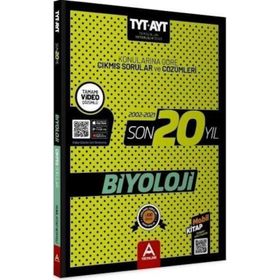 Kitap TYT AYT Biyoloji Son 20 Yıl Soru ve Çözümleri