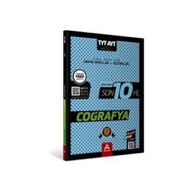 Kitap Tyt Ayt Coğrafya Son 10 Yıl Soru ve Çözümleri