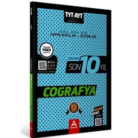 Kitap Tyt Ayt Coğrafya Son 10 Yıl Soru ve Çözümleri