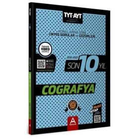 Kitap Tyt Ayt Coğrafya Son 10 Yıl Soru ve Çözümleri