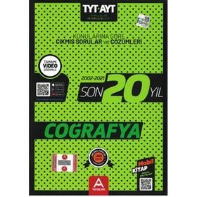 Kitap TYT AYT Coğrafya Son 20 Yıl Soru ve Çözümleri