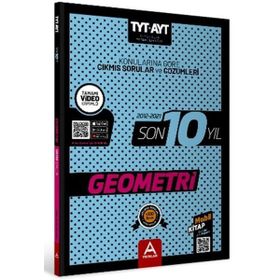 Kitap Tyt Ayt Geometri Son 10 Yıl Soru ve Çözümleri