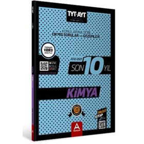 Kitap Tyt Ayt Kimya Son 10 Yıl Soru ve Çözümleri
