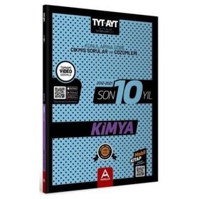 Kitap Tyt Ayt Kimya Son 10 Yıl Soru ve Çözümleri