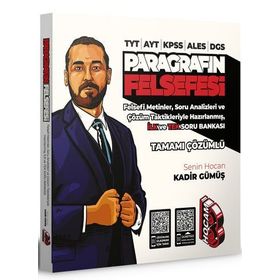 Kitap Tyt Ayt Kpss Ales Dgs Paragrafın Felsefesi Tamamı Çözümlü Soru Bankası