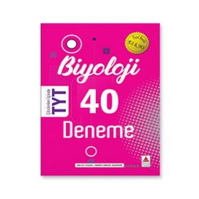 Kitap TYT Biyoloji 40 Deneme Yeni-Delta Kültür Yayınevi