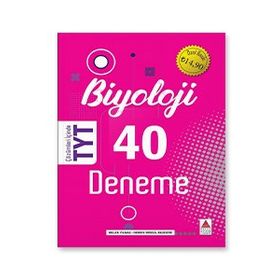 Kitap TYT Biyoloji 40 Deneme Yeni-Delta Kültür Yayınevi