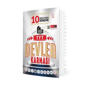 Kitap TYT Devler Karması 10 Deneme Sınavı-Palme Yayıncılık