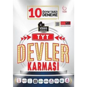 Kitap TYT Devler Karması 10 Deneme Sınavı-Palme Yayıncılık