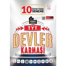 Kitap TYT Devler Karması 10 Deneme Sınavı-Palme Yayıncılık