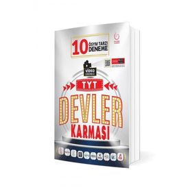 Kitap TYT Devler Karması 10 Deneme Sınavı-Palme Yayıncılık