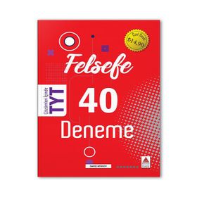 Kitap TYT Felsefe 40 Deneme Yeni-Delta Kültür Yayınevi