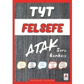 Kitap TYT Felsefe Atak Soru Bankası Yeni-Delta Kültür Yayınevi