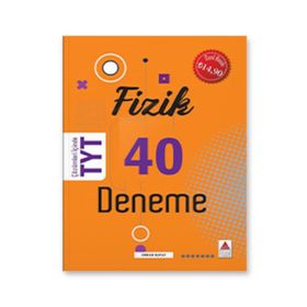 Kitap TYT Fizik 40 Deneme Yeni-Delta Kültür Yayınevi
