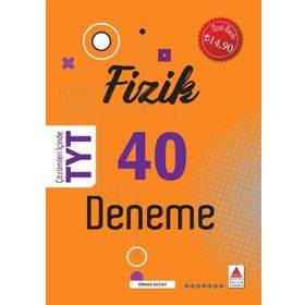 Kitap TYT Fizik 40 Deneme Yeni-Delta Kültür Yayınevi
