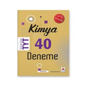 Kitap TYT Kimya 40 Deneme Yeni-Delta Kültür Yayınevi