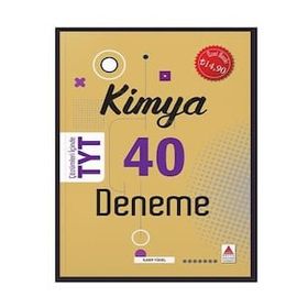 Kitap TYT Kimya 40 Deneme Yeni-Delta Kültür Yayınevi