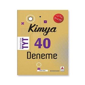 Kitap TYT Kimya 40 Deneme Yeni-Delta Kültür Yayınevi