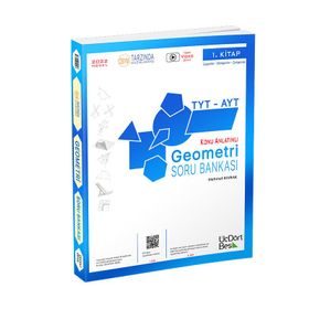 Kitap Üç Dört Beş 2022 Model Tyt Ayt Geometri Konu Anlatımlı Soru Bankası 1. Kitap