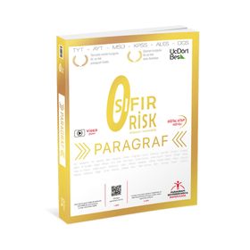 Kitap Üç Dört Beş TYT Paragraf Sıfır Risk Soru Bankası