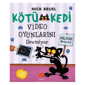 Kitap Uçan Fil Yayınları Kötü Kedi Video Oyunlarını Sevmiyor