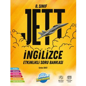 Kitap Ünlüler Karması 8.Sınıf Jett İngilizce Etkinlikli Soru Bankası
