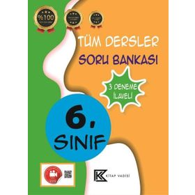 Kitap Vadisi Yayınları 6. Sınıf Tüm Dersler Video Çözümlü Soru Bankası